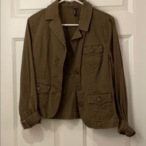 Brown spring blazer